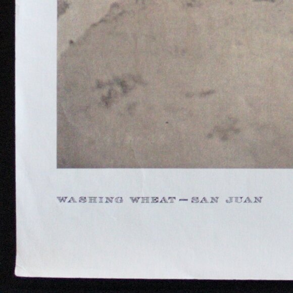 WASHING WHEAT — SAN JUAN #64 Edward Sheriff Curtis Print - Picture 5 of 15